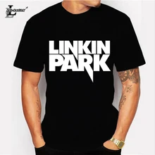 Lei-SAGLY мужские топы нового стиля Linkin Park футболка хип хоп Lincoln летние рок мужские футболки с коротким рукавом Молодежные повседневные хипстерские футболки