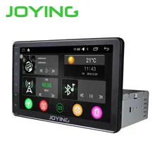 Joying Latest 8 ” inch Single 1 din Universal Touch screen car radio player Android 6.0 car audio stereo HD GPS Navigation