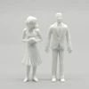 10pcs/lot 1:25 Scale Miniature People Model Unpainted ABS Figures Railway Train Layout Architecture Building Scenery for Diorama 4