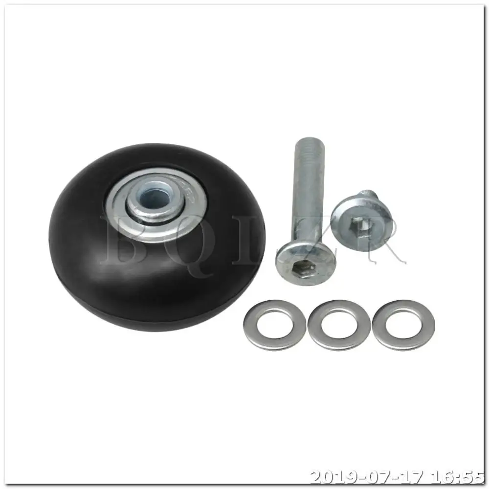 

BQLZR 46x23mm PVC Plastic Luggage Suitcase Replacement Wheels Repair Kit