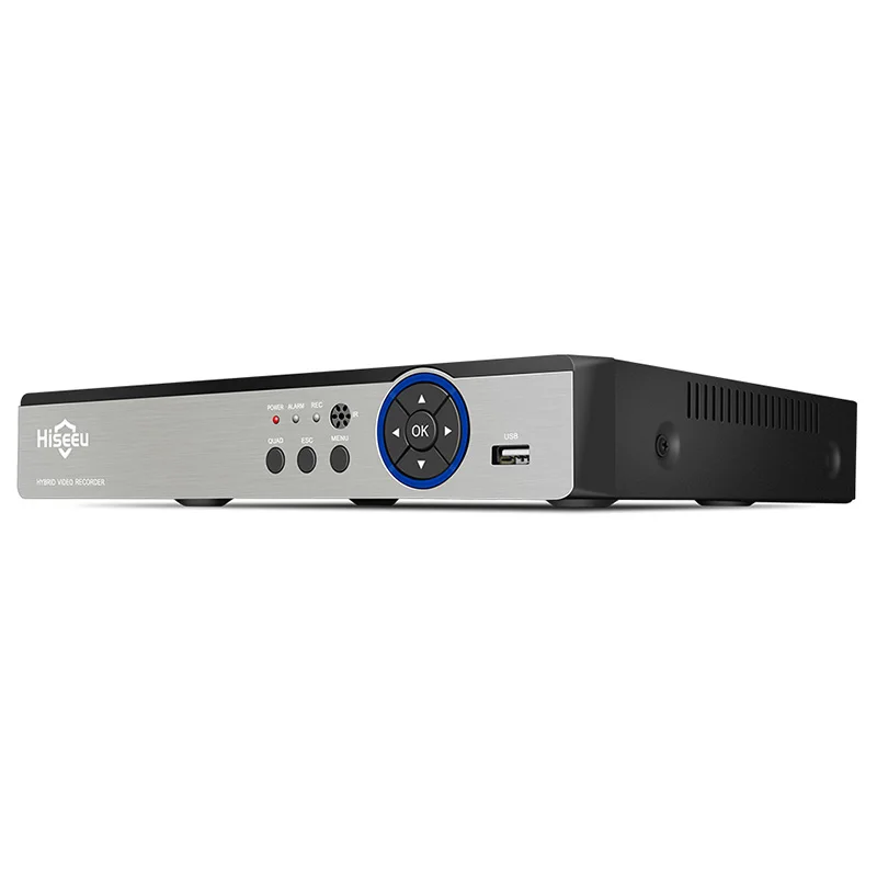 Hiseeu 4CH 960P 8CH 1080P 5 в 1 DVR видеорегистратор для AHD камеры аналоговая камера IP P2P Cctv