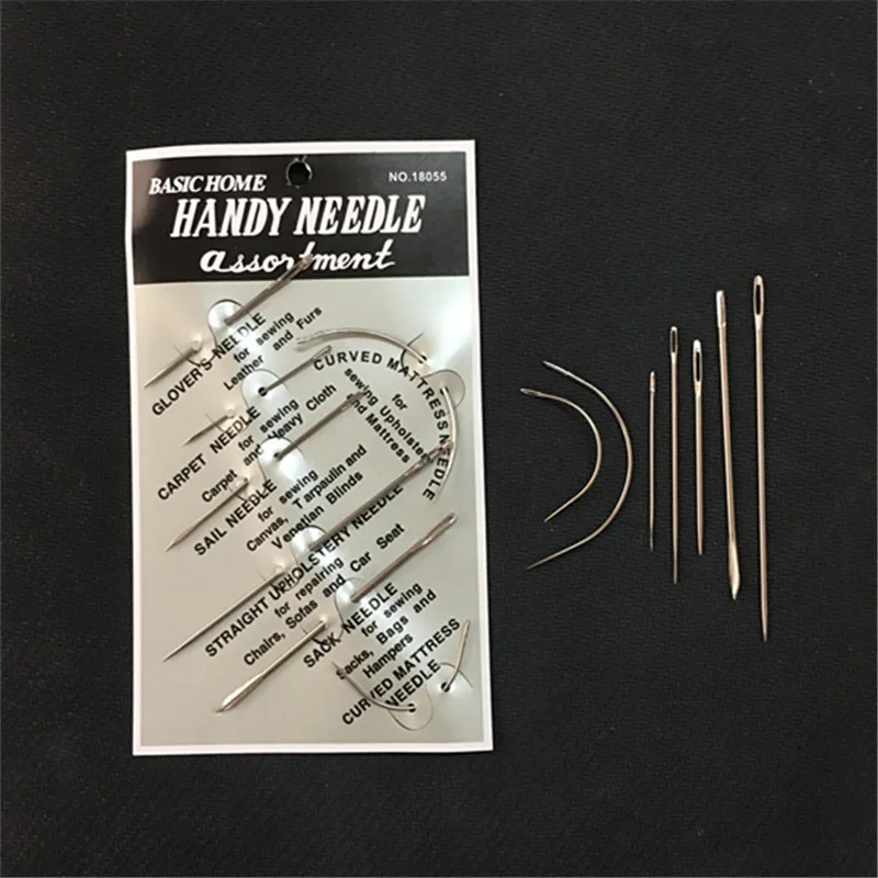 

7pcs Stainless Steel Sewing Needles Pins Set For Needlework Home Diy Crafts Household Handmade Accessories