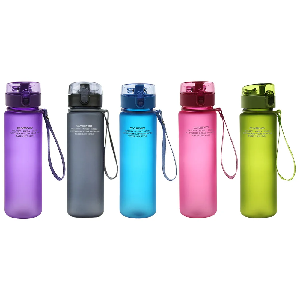 

400ml 560ml BPA Free Leak Proof Sports Water Bottle High Quality Tour Hiking Portable Bottles