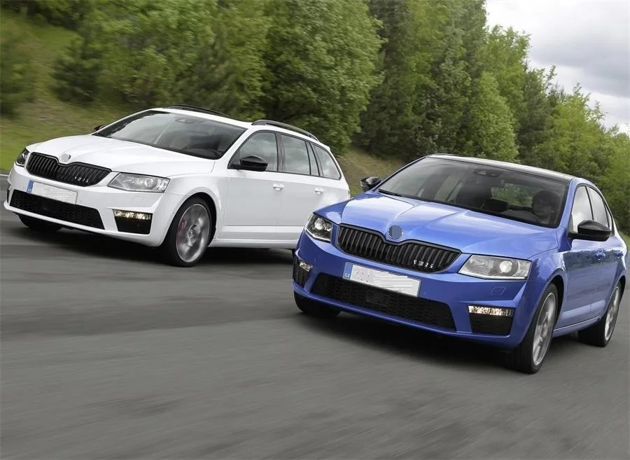 Для Skoda Octavia A7 Sedan /Combi для RS 2013 2014 2015 2016 2017 автомобильный Стайлинг передний DRL
