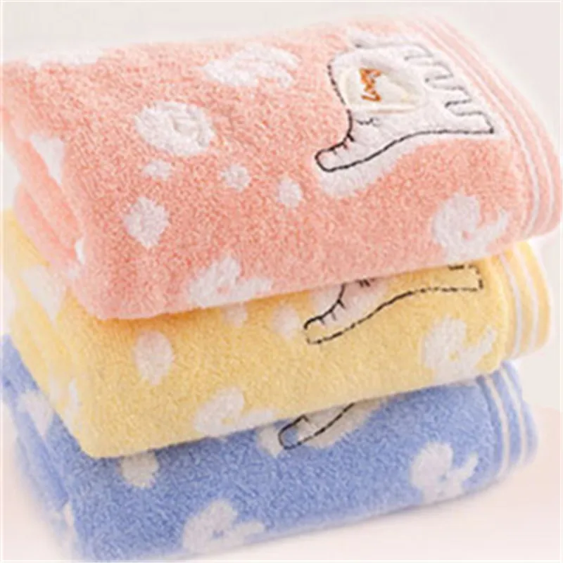 High-Grade Cotton Small Elephant Towel Children Ad...