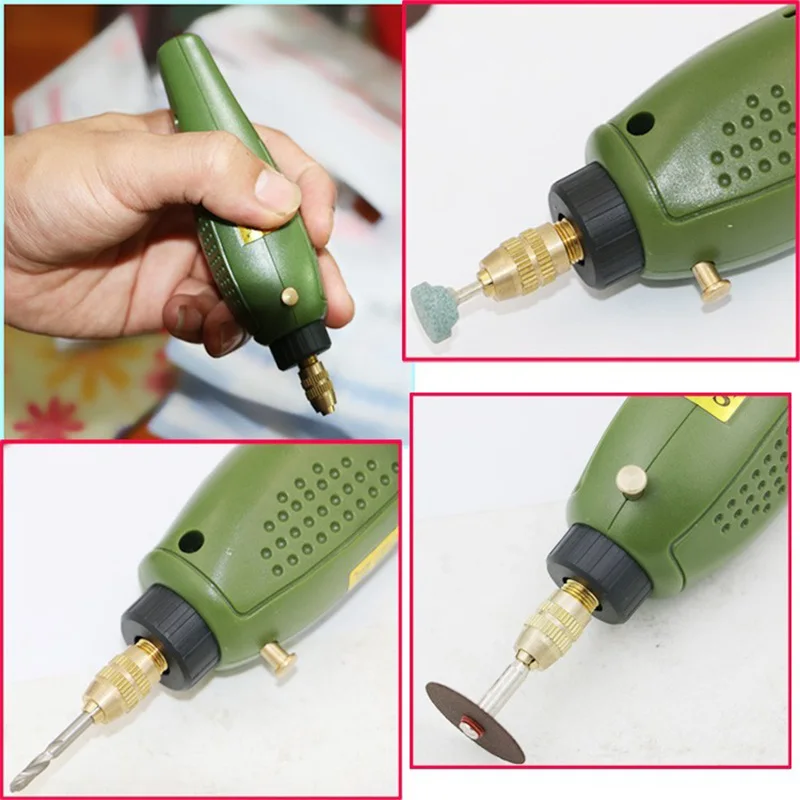 Электрическая шлифовальная машинка мини дрель для Dremel шлифовальный набор 12 В