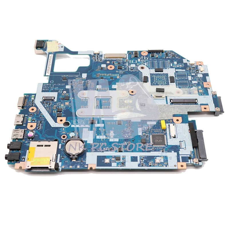 NOKOTION para Acer aspire V3-571G E1-571G placa base de computadora portátil NBC1F11001 Q5WVH LA-7912P SJTNV HM70 DDR3 gratis CPU NOKOTION para Acer aspire V3-571G E1-571G placa base de computadora portátil NBC1F11001 Q5WVH LA-7912P SJTNV HM70 DDR3 gratis CPU