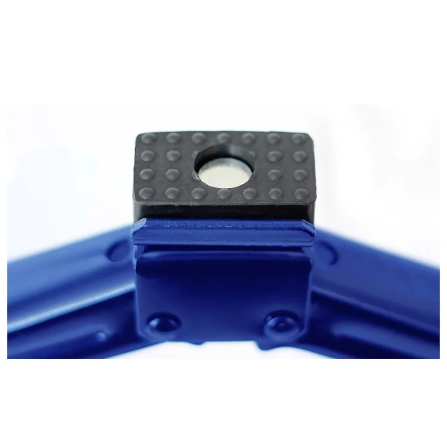 Домкрат KRAFT KT 800025 (Грузоподъемность 2 т, винтовой, высота подхвата 11 см, высота подъема 39.5 см)