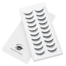 DEEP EYES 10 пар натуральные накладные ресницы длинный макияж 3D норковые накладные ресницы норковые ресницы для красоты