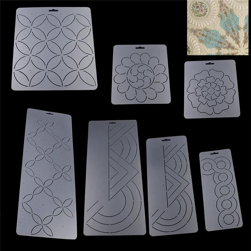 

1PC Acrylic Quilt Template Patchwork Tools DIY Embossing Tool Handmade Quilting Stencil Sewing Tools Drop Shipping