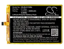 Cameron Sino 2050mAh Battery C1 Max for Sharp C1 Max