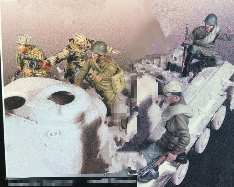 

1/35 Resin Figure Model Kit Unassambled Unpainted 699
