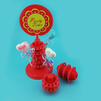 

10 Layer 120 Hole Adjustable High Lollipop Display Candy Craft Gift Color Baking Tray Cake Tool Kitchen Accessories Gadget