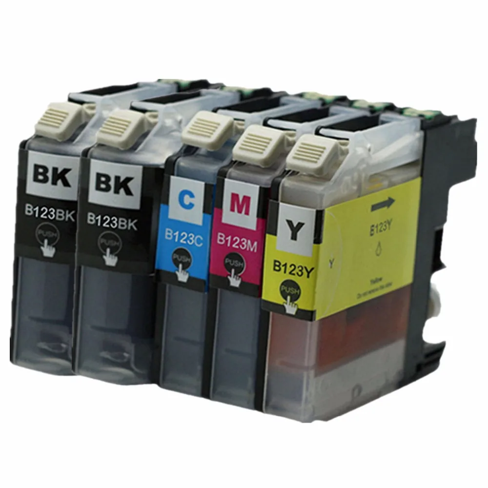 Замена LC123 LC 123 XL LC123XL чернильный картридж для MFC J650DW J6720DW J6520DW|ink cartridge|lc 123replacement