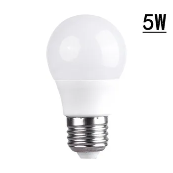 

3pcs LED Bulb E27 5W 15W 86-220V Smart IC LED Light Cold White Warm White Lampada Ampoule Bombilla Lamp Spot light Real Power