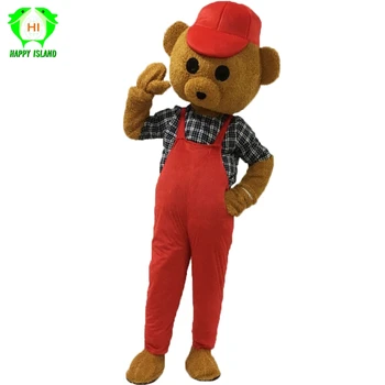 

Teddy Bear Mascot Costume Adult Mascot Costumes Promotion Teddy Bear Cartoon Imitation Clothing Cosplay Costume