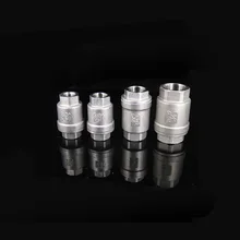 1/" 3/4" " 2" BSPT женский пружинный обратный клапан без возврата 304 из нержавеющей стали для воды, газа, масла