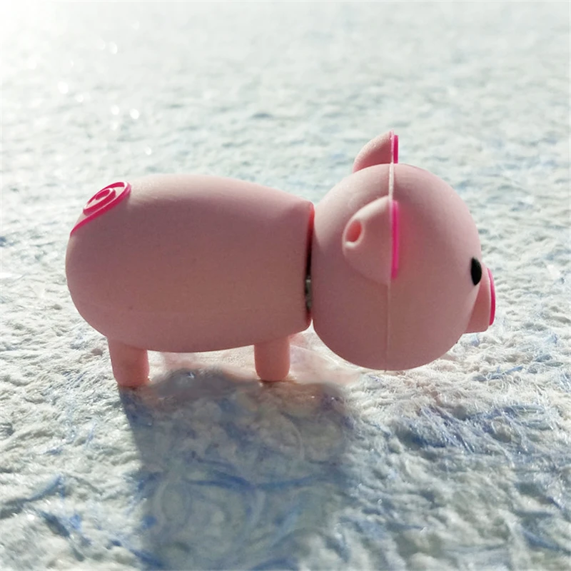 High Speed PenDrive Cartoon Cute Pig Usb Flash Drive Pen Drive 4G/8G/16G/32G/64GB U Disk Animal Memory Stick Real Capacity Gift High Speed PenDrive Cartoon Cute Pig Usb Flash Drive Pen Drive 4G/8G/16G/32G/64GB U Disk Animal Memory Stick Real Capacity Gift