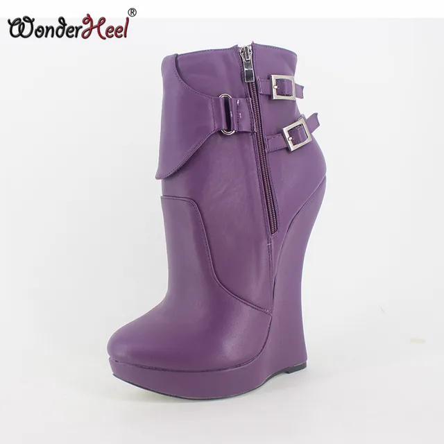 Buy Wonderheel New Matt Leather Extreme High Heel 18cm