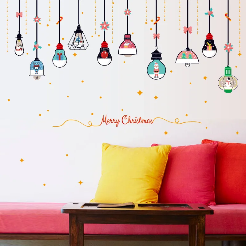 

Colored Chandelier Decorative Stickers PVC Self-adhesive Waterproof Wall Stickers DIY Decals PVC Wall Decoration