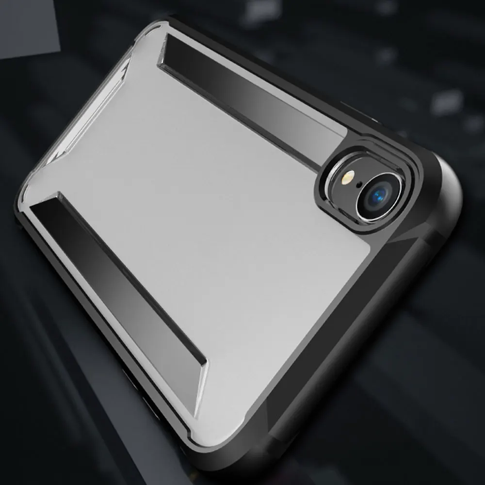 Ударопрочный чехол KISSCASE для iPhone 7 8 XR XS Max Heavy Duty военный бронированный телефона Plus