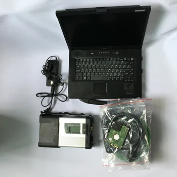 

MB STAR C5 Wifi Function With Newest 2020.06 HDD Software Multi-languages with Military CF52 Laptop Toughbook Ready to Work