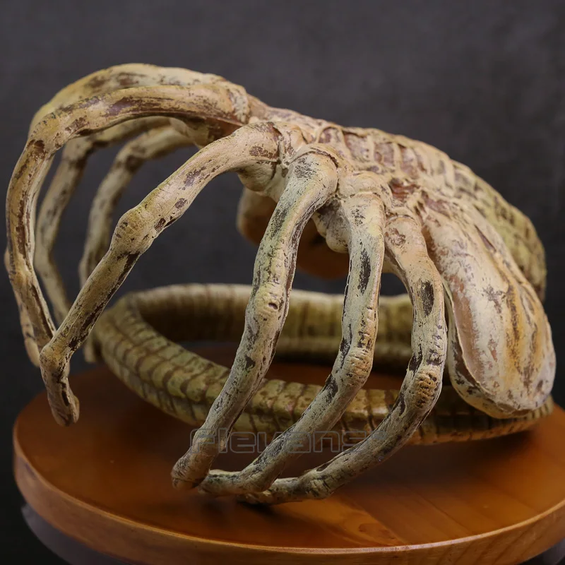 Alien Face Hugger Poseable Реплика ПВХ фигурка Коллекционная модель игрушки 120 см