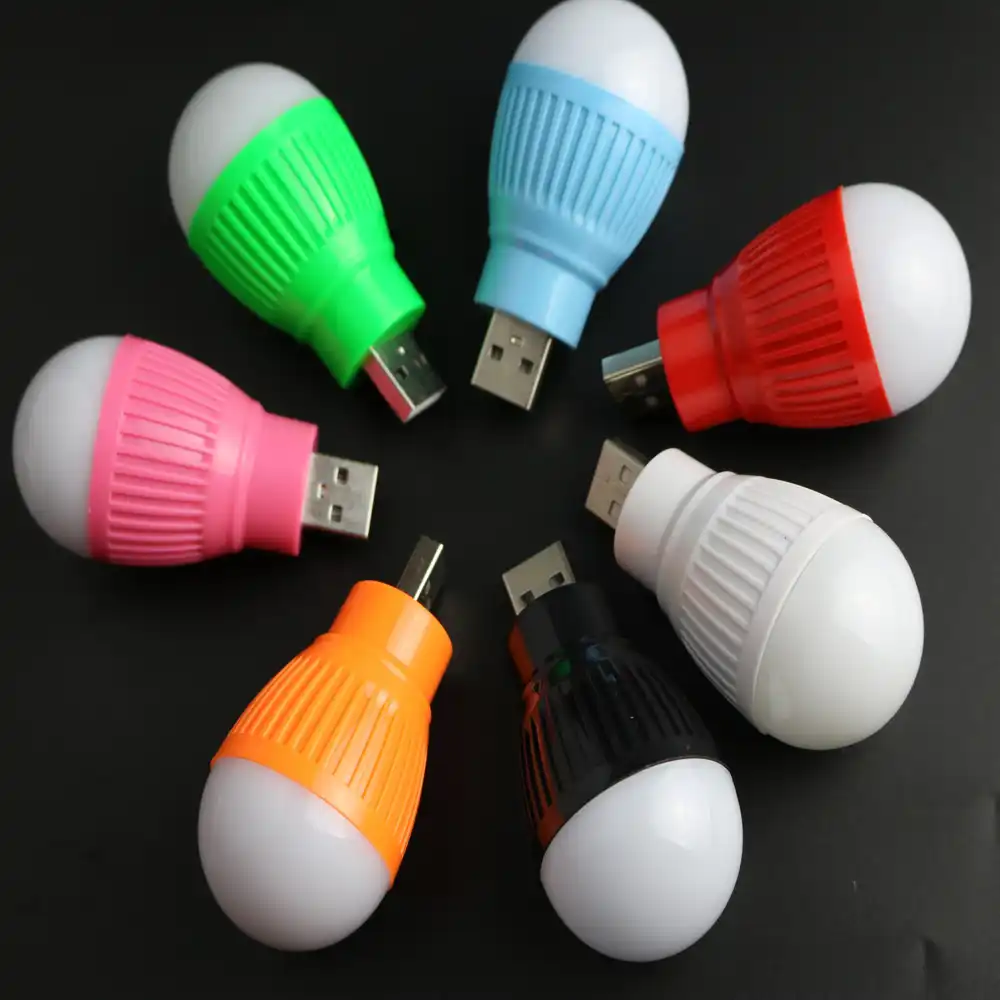5 в USB Светодиодная лампа 5730SMD Светодиодная лампа 360 градусов белый, желтый, красный, зеленый, синий энергосберегающий светильник Led usb светильник наружный светильник ing 1 шт. - изображение