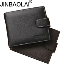 Homens de Couro da moda Carteiras Estilo Da Amostra Sólida Bolsa Com Zíper Homem Bolsas de Couro Famosa Marca de Alta Qualidade Masculino Carteira Cartão Horder(China)