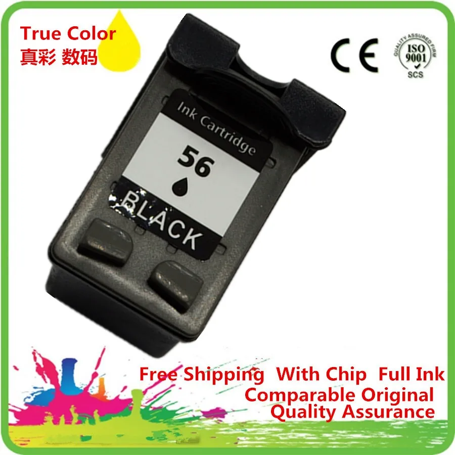 Картриджи чернильные C6656A C6657A восстановленные для 56 57 XL HP56 HP57 Photosmart PSC1219 PSC1315 PSC1317