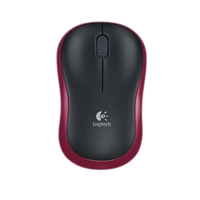 Оригинальная беспроводная мышка оптическая мышка lotech M186 2,4g Портативная Домашняя офисная мышь с USB нано-приемником, подходит для ноутбука - Цвет: REB