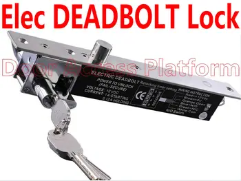 

Top Level Electric DeadBolt Lock Electric Drop Bolt Lock for access control system, Door Inside Bolt part bracket home safe kit