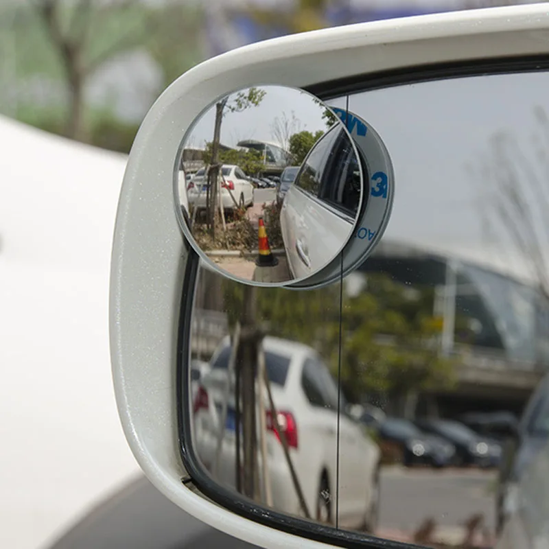 Автомобильный 360 широким круглым с подключением к постоянному току зеркало заднего вида небольшое круглое зеркало для Volvo S40 S60 S80 XC60 XC90 V40 V60 C30 XC70 V70