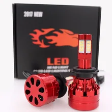 12000LM Супер яркий 160 W/Pair H7 светодио дный лампы преобразования Наборы 360 градусов ближнего света для автомобиля лампы замена