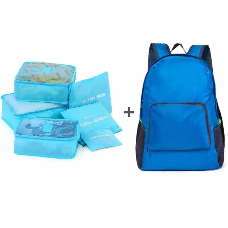 IUX вместительная сумка унисекс сумка для организации и сортировки одежды органайзер для багажа дорожная сумка Большая вместительная сумка женская нейлоновая