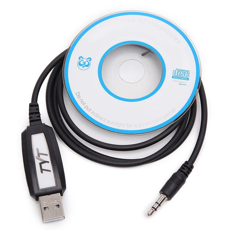Оригинальный TYT TH 9000D USB Кабель для программирования CD Win10 мобильного радио