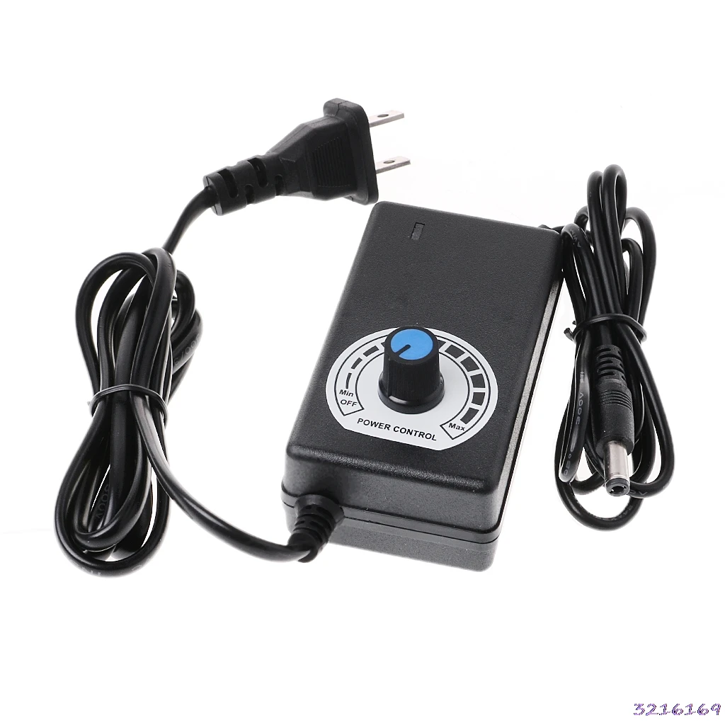

1-12V 2A Output Adjustable Switch 24W Stepless Voltage Regulation Power Supply