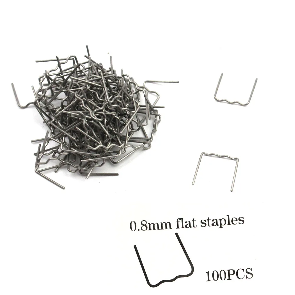 300pcs 0.8mm staples plastic welder staple for Hot stapler Plastic welding machine