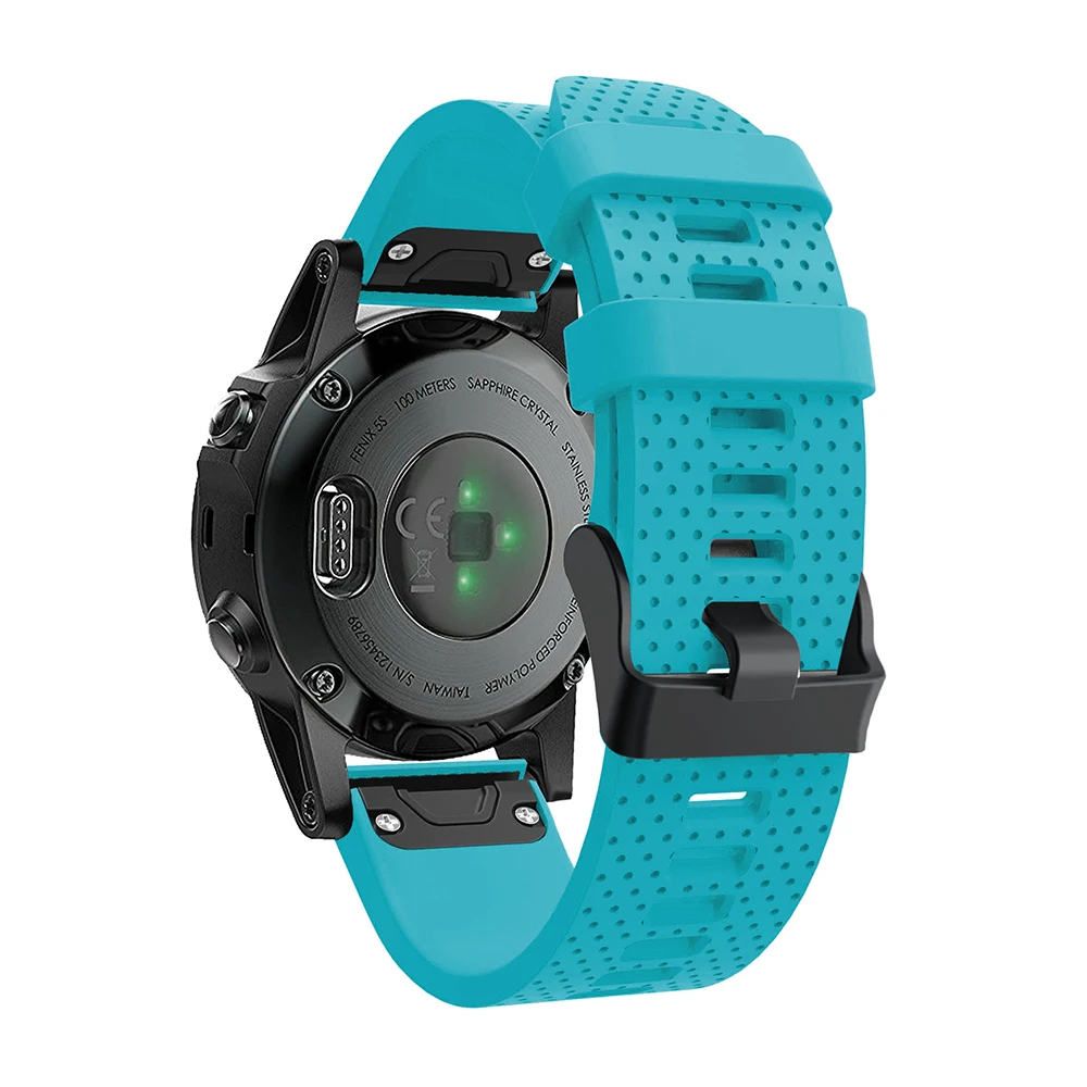 Quick Release силиконовые Easy fit запястье ремешок 26 22 20 мм для Garmin Fenix 5X5 5S плюс 3 3 HR Forerunner 935 часы