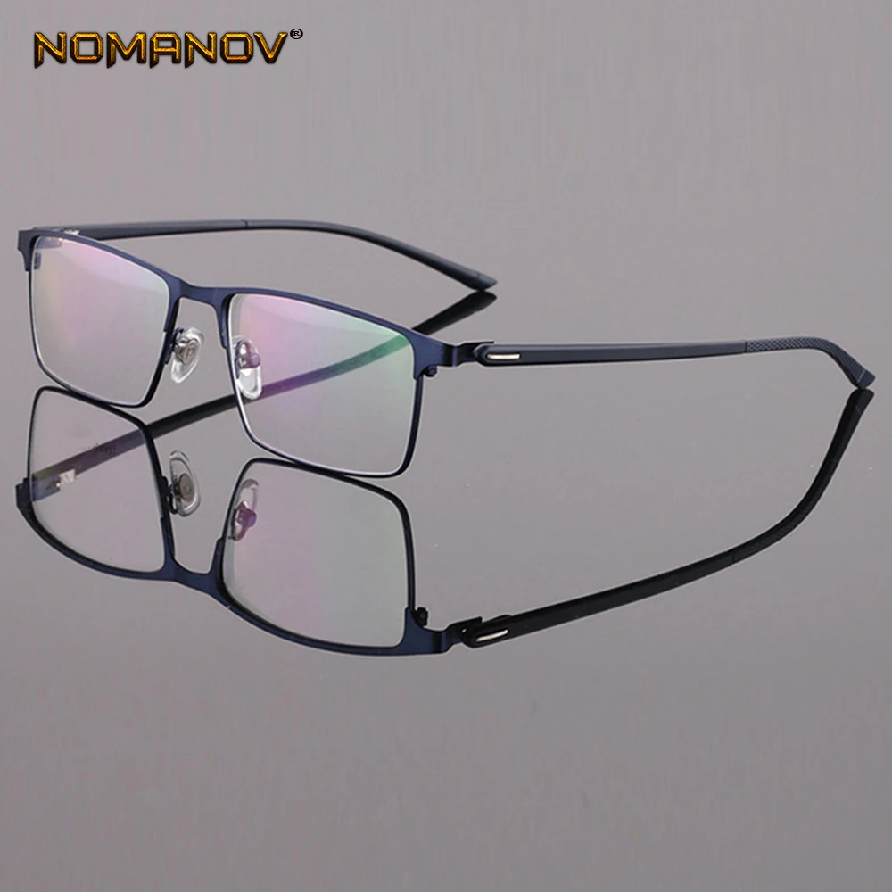 made optical prescription glasses photochromic Classic large Titanium alloy full-rim frame myopia short sight reading
