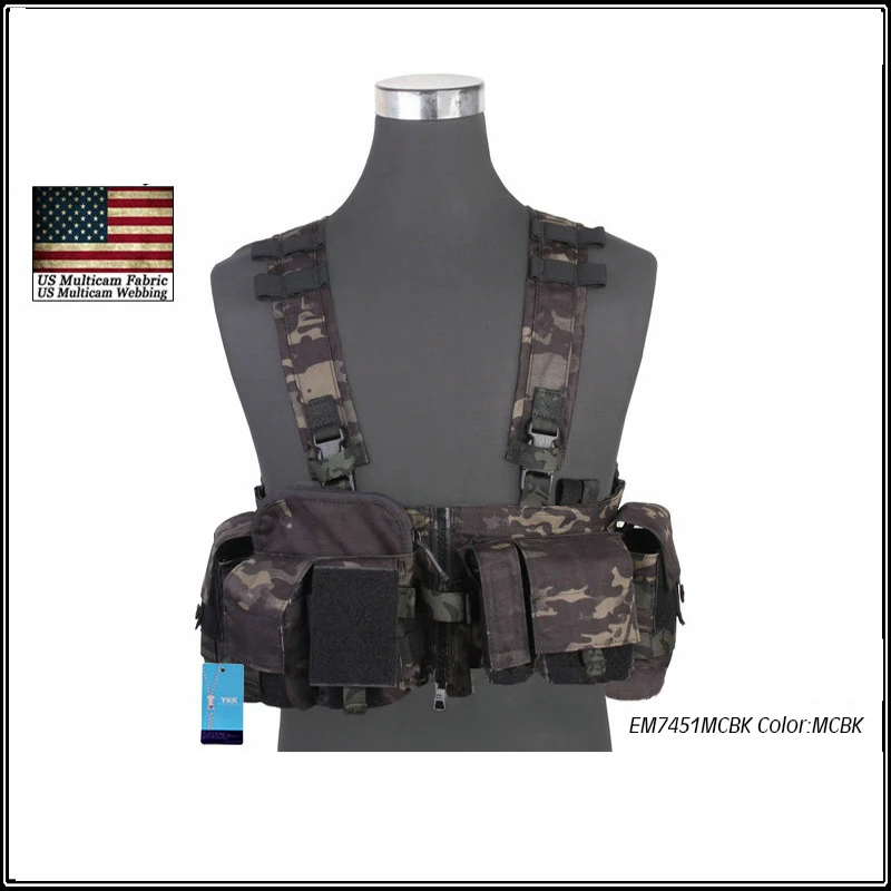 Military Chest Rig Tactical Vest Airsoft Combat Gear LBT 1961A R USA