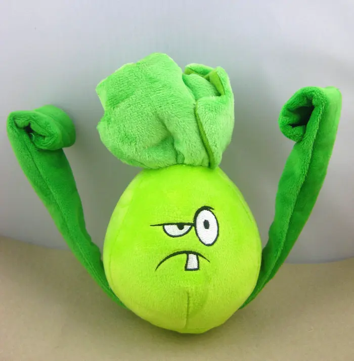 2013 New Plants VS zombies 2 PVZ Bonk Choy 19CM Stuffed Soft Plush Toy Nice Gift Free Shipping