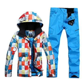 

Snow gsou super warm winter outdoor ski suit male suit