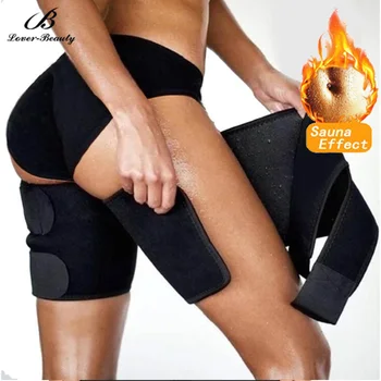 

Lover Beauty Leg Shaper Sauna Sweat Thigh Trimmers (2 Packs) Warmer Slender Slimming Wraps Legs Thermo Neoprene Compress Belt