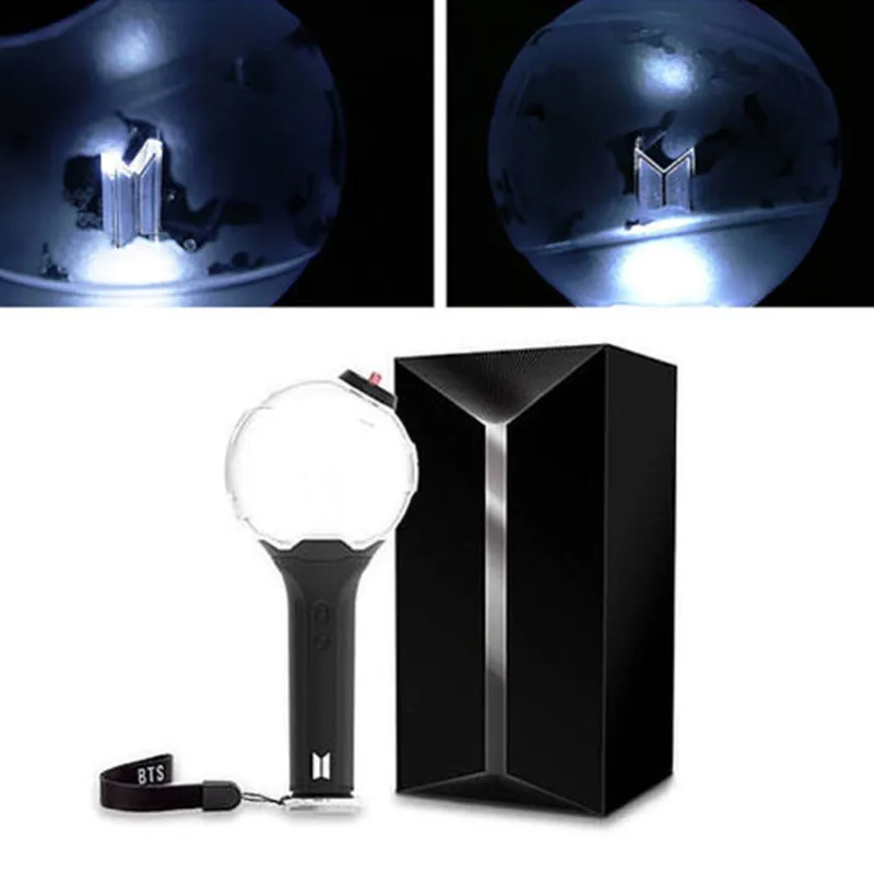 

Korea Kpop Light Stick Ver.3 Concert Glow Lamp Lightstick Gift Collection with 7Card Luminous Toys