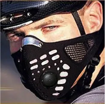 

Cycling Face Mask Filter Anit-fog Breathable Dustproof Bicycle Respirator Sports Running Protection Dust Mask Dropshipping SD