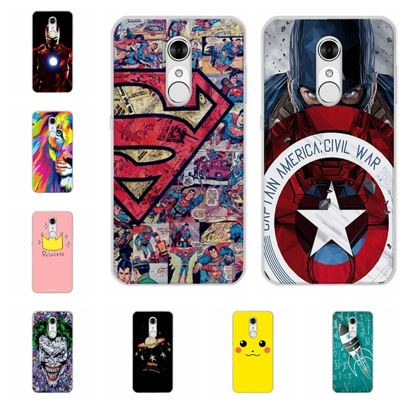

Captain America Phone Case For ZTE Blade A910 Ample Flowers Cute Soft Silicone TPU Back Cover For ZTE A910 BA910 5.5" Inch Shell
