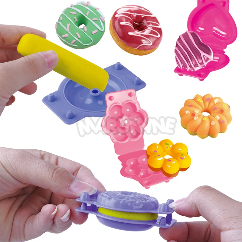 Marumine 3D Цвет глины плесень пластилина, лепка из Tool Kit Лапша Maker пельмени Еда пластилина, развивающие игрушки для детей