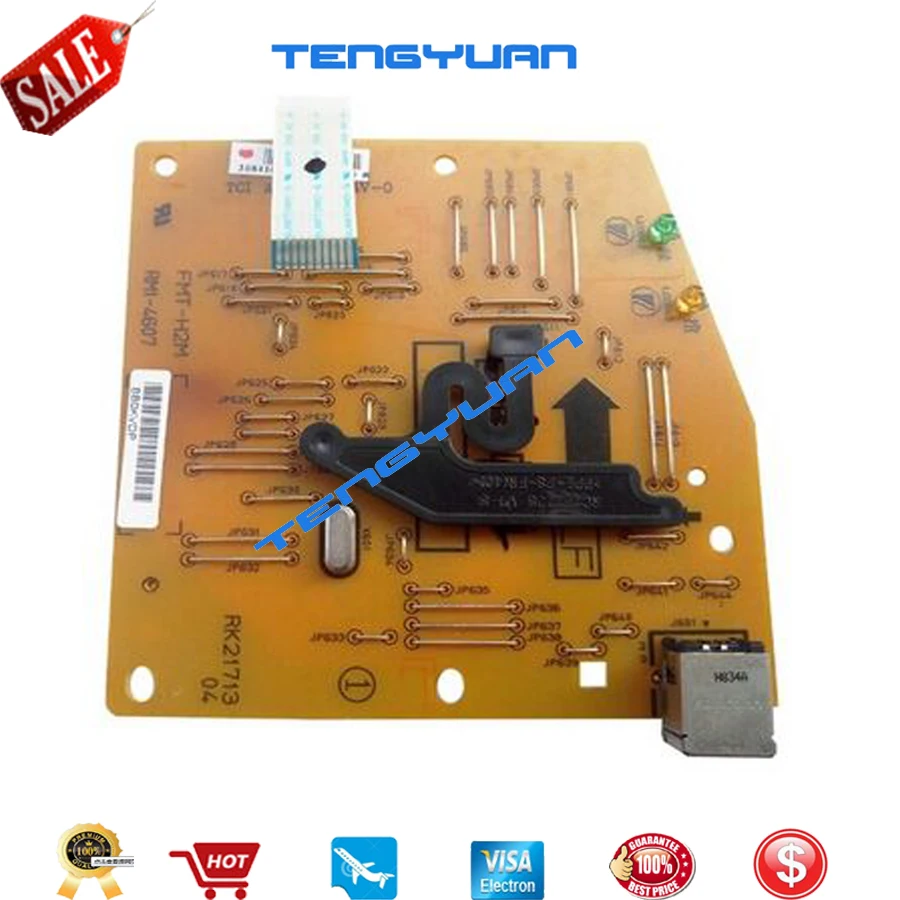 

Free shipping 100% Original test for HP P1005/1007 Formatter Board RM1-4607-000 RM1-4607 printer parts on sale