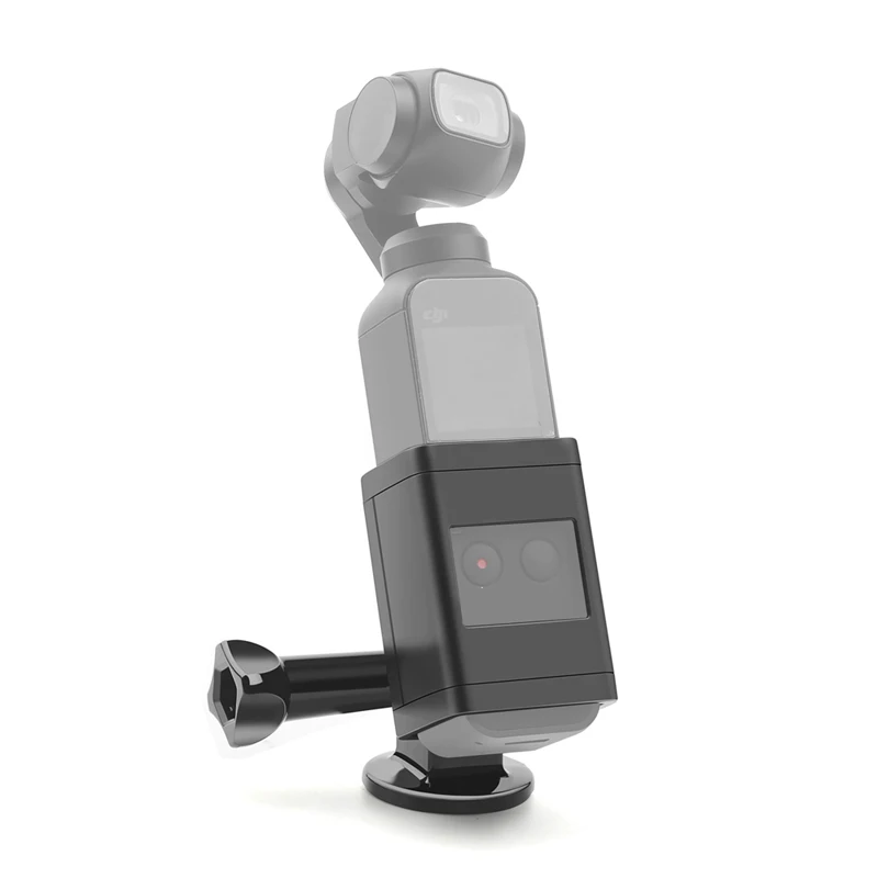 Съемка для Dji Osmo карманная Портативная подставка удлинитель кронштейн с рюкзаком Зажим Штатив Держатель крепление для Dji Osmo карманные аксессуары - Цвет: Серый